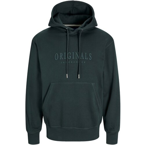 Jack & Jones Muški duks sa kapuljačom 12262811, Tamnozeleni Slike