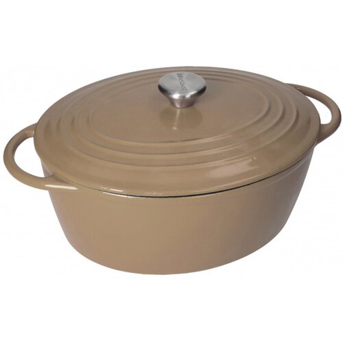 Brandani kozica Cocotte peščeno-siva, 29x23,5xh12,5cm, 5l Cene