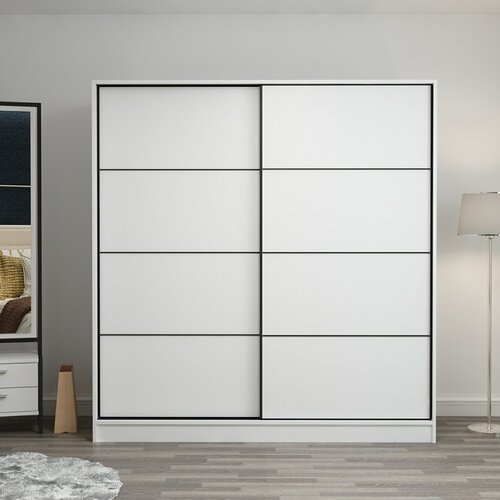 Hanah home Ormar Kale 180x210x52cm Bijeli Slike