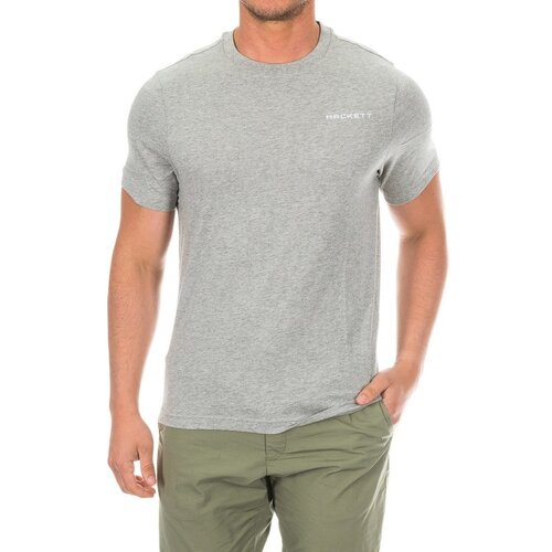 Hackett Majice s kratkimi rokavi HMX2000D-METAL-HEATHER Siva Cene