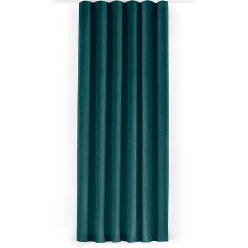 Filumi Modrozelena žametna zavesa za delno zatemnitev 265x270 cm Velto &amp;ndash; Slike