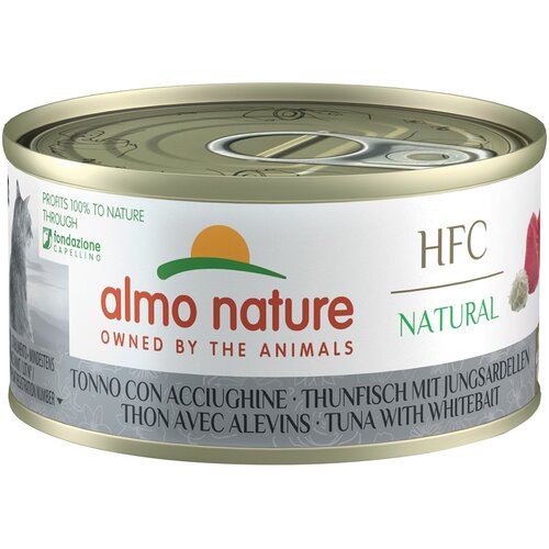 Almo Nature HFC Natural 6 x 70 g - Tuna in mlade sardele Cene