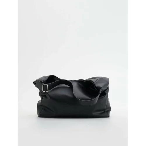 Reserved shopper torba - črna