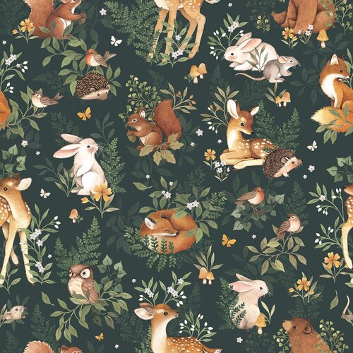 Lilipinso Dječja tapeta 10 m x 50 cm Forest Friends – Cijene