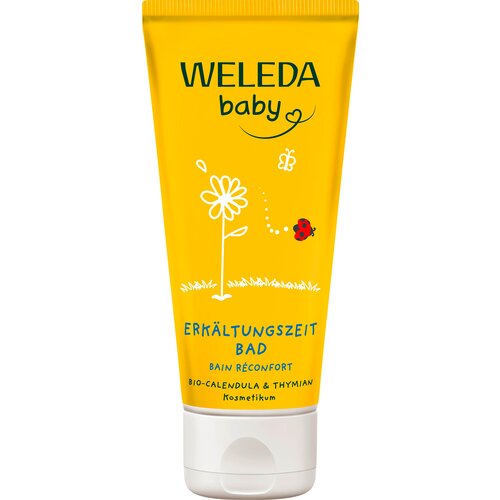 Weleda baby kopel za hladno mesece z bio ognjičem in timijanom - 75 ml Cene