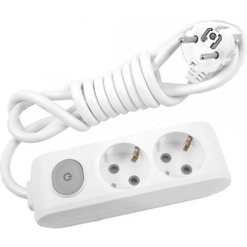 Panasonic Priklj.prenosna dvostruka sa prek. 2MPx3m 3x1,5mm2 16A 250V WLTA0423-2WH EU4 X-tendia bela Cene