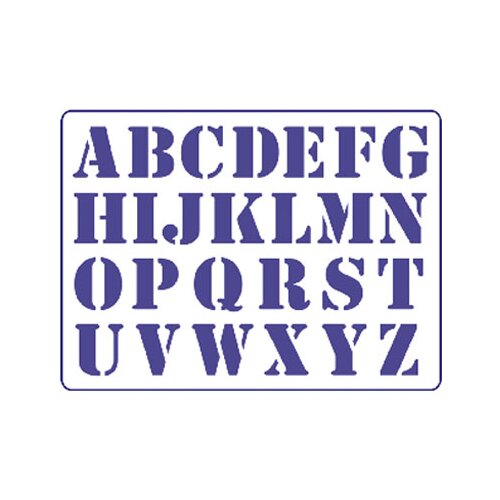  Šablona Pentart A5 - Veliko slovo S23 Cene