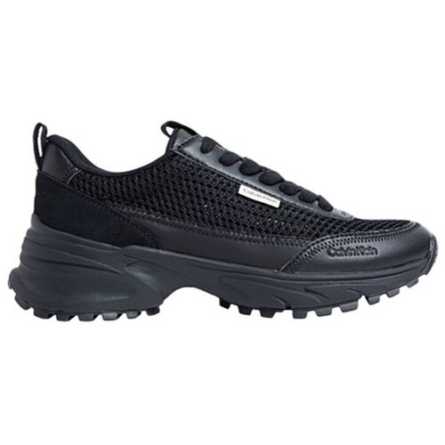Calvin Klein Jeans Nizke superge Hike Runner Lup Lin Črna Cene