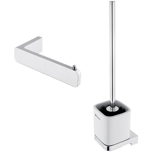  nimco ma set-94KN-26 - zidna wc četka i držač toaletnog papira maya hrom Slike