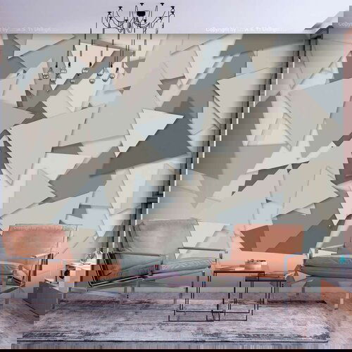  Samoljepljiva foto tapeta - Geometric Puzzle 294x210 Slike