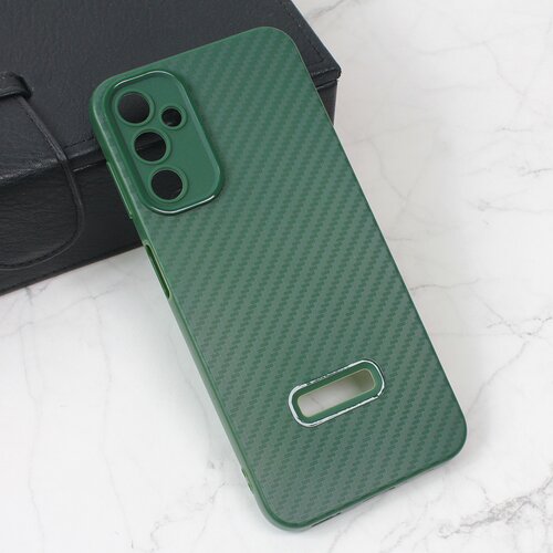 Torbica carbon stripe za samsung A245F galaxy A24 4G zelena Slike