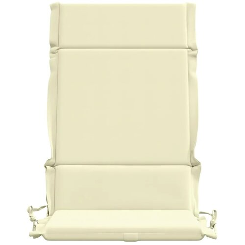  Jastučići za stolice s visokim naslonom - 4 komada GEMERT 4 pcs - Krem (poliester) 120 x 50 x 3 cm 4 Cijene