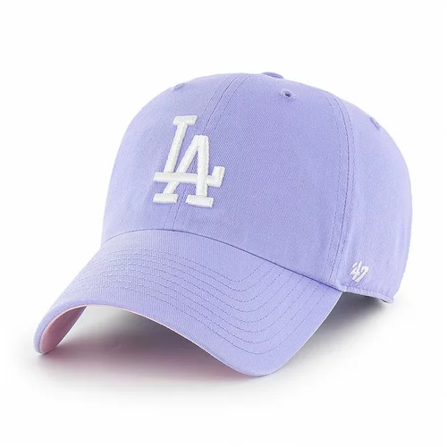 47 Brand Kapa Los Angeles Dodgers boja: ljubičasta, s aplikacijom