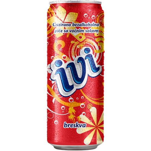 Ivi breskva gazirani sok 330ml limenka Cene