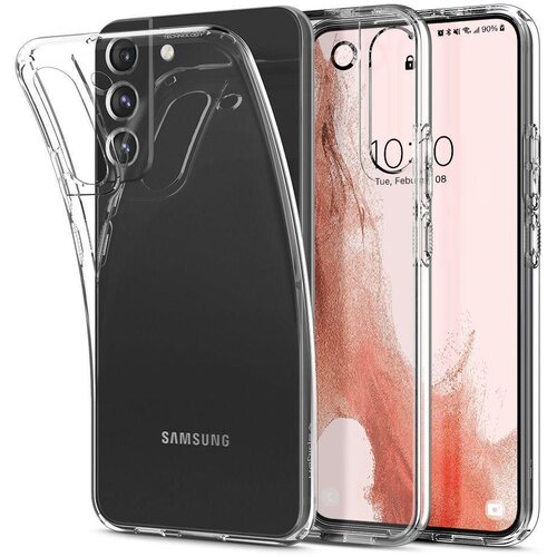 Spigen Liquid Crystal ovitek za Samsung Galaxy S22 5G - prozoren Cene