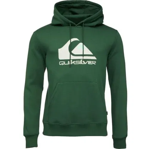 Quiksilver BIG LOGO HOOD Muška dukserica, zelena, veličina