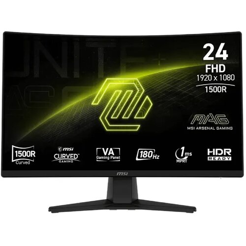 MSI MAG 242C computer monitor 59.9 cm (23.6) 1920 x 1080 pixels Full HD LCD Black Cene