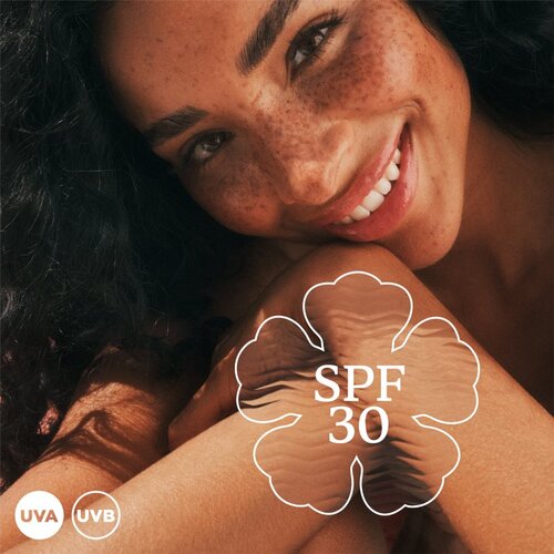 Hawaiian Tropic Mineral Protection Powder Brush za&amp;scaron;čitni vodoodporni puder za sončenje SPF 30 4.25 g Slike
