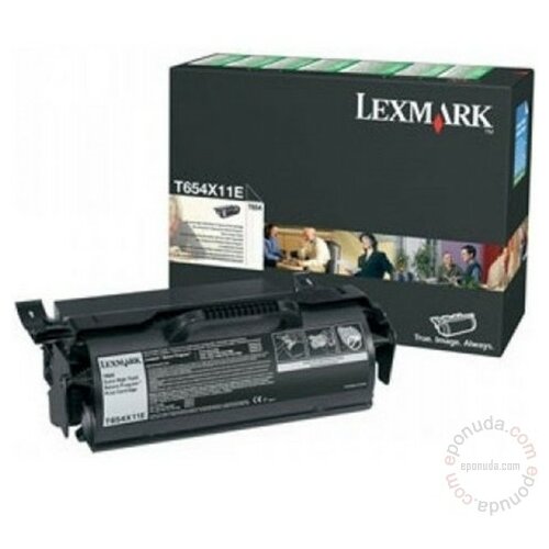 Lexmark T654X11E black toner Slike