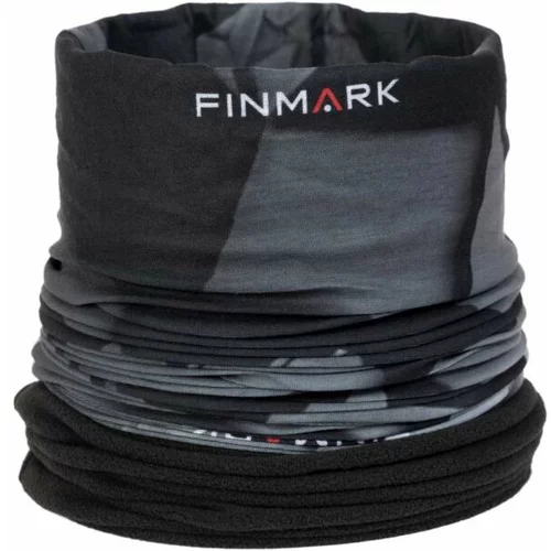 Finmark FSW-219 Višenamjenski šal od flisa, crna, veličina
