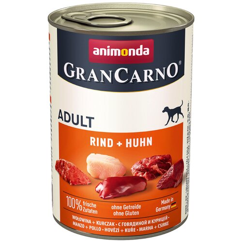 Animonda Varčno pakiranje GranCarno Original Adult 12 x 400 g - Govedina & piščanec Cene