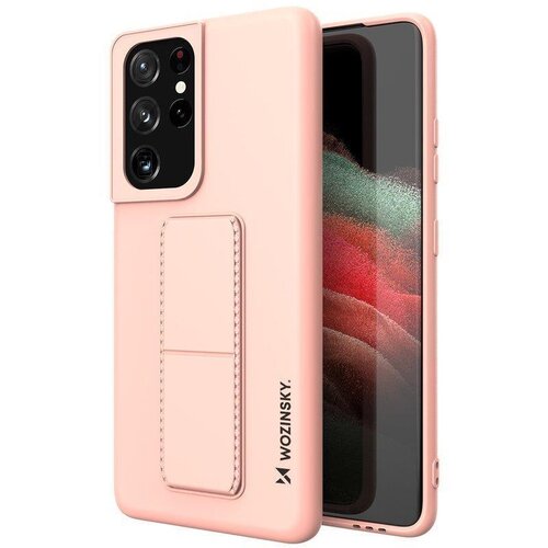 Wozinsky Kickstand futrola za Samsung Galaxy S21 Ultra 5G - Roza Cene