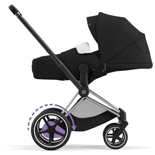 Cybex ram i sedalni deo za ePriam 4.0,black chrome Slike