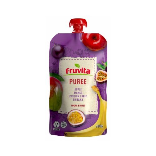 Fruvita VOĆNI PIRE JAB. MANGO MARAKUJA BANANA 180G Cene