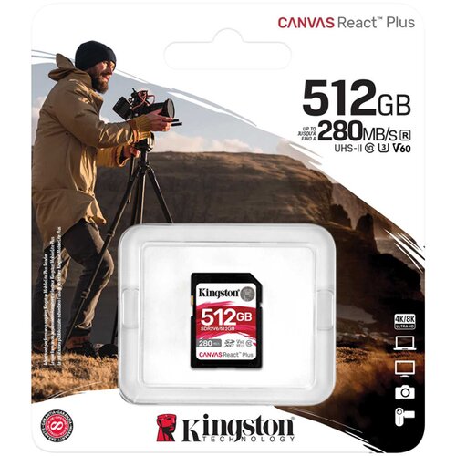 Kingston Memorijska kartica SDR2V6/512GB 512GB SDXC UHS-II 280R/150W U3 V60 Cene