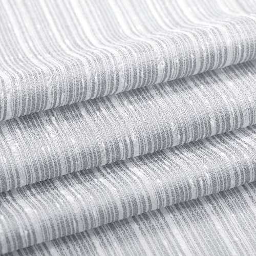  Curtain TROSSA color gray eyelets braid 140x270 ameliahome Slike