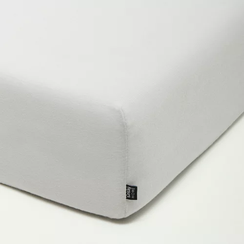Sinsay - Bombažna posteljnina z elastičnim trakom - Svetlo siva