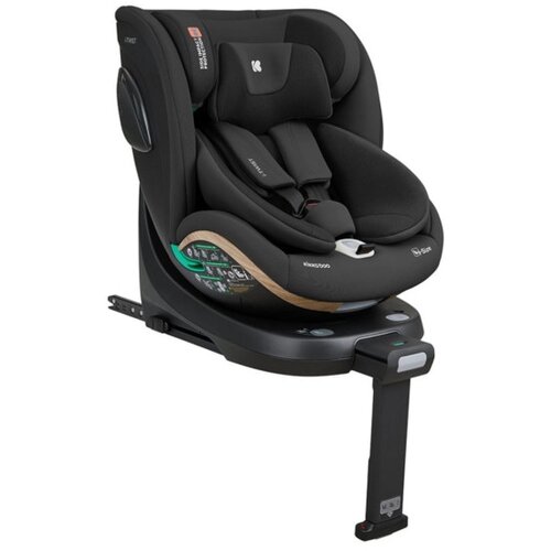 Kikka Boo Autosedi&amp;scaron;te 40-150 cm I-Twist premium I-SIZE ISOFIX sa potpornom nogom Black KKB00114 Slike