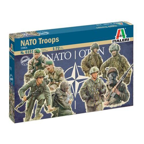 Italeri italijanski vojaki 1:72 natove čete Slike