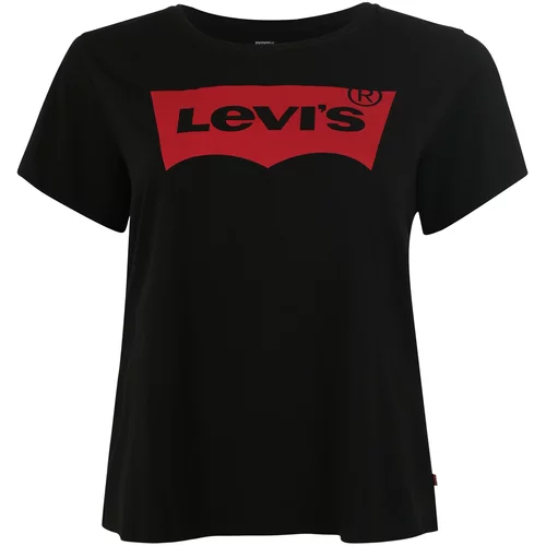 Levi's Majica 'PL PERFECT TEE BLACKS' crvena / crna