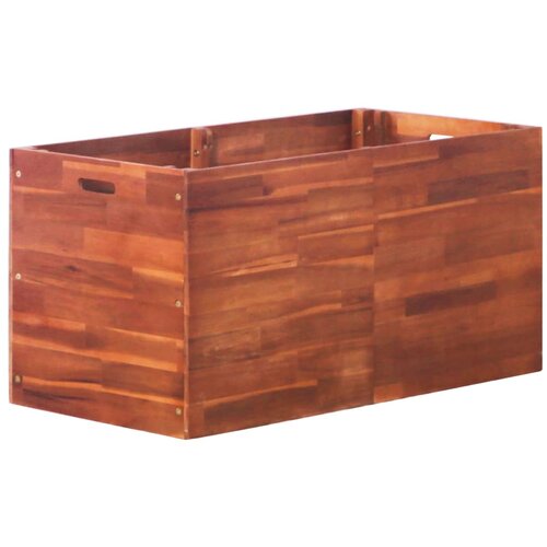 vidaXL Visoka greda iz akacijevega lesa 100x50x50 cm Cene