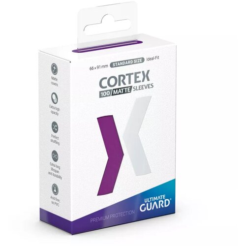 Ultimate Guard cortex sleeves standard size matte purple (100) Cene