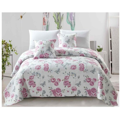 Edoti prekrivač za krevet sa ružama calmia A536 Slike
