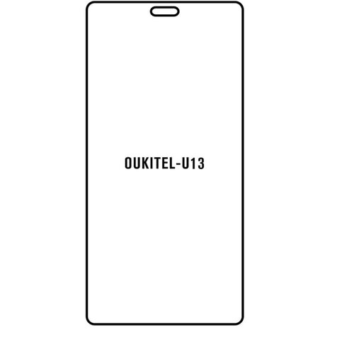 Oukitel U13 hydrogel za&amp;scaron;titna folija Slike