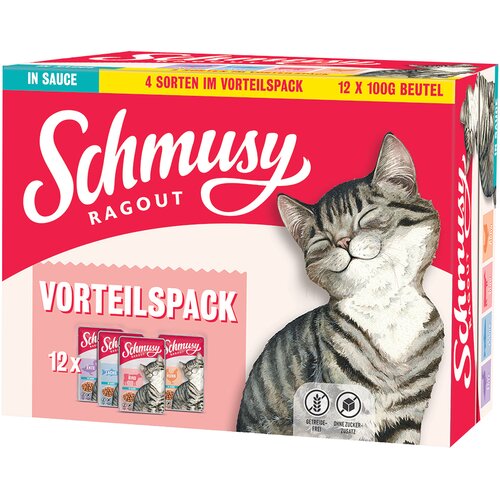 Schmusy Ragout v omaki miks - 48 x 100 g Cijene
