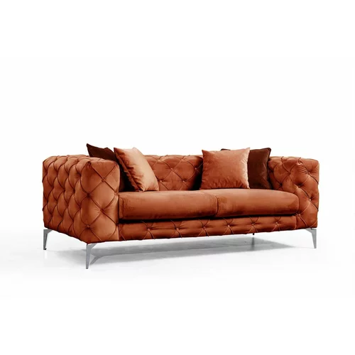 Balcab Home Narančasta baršunasti sofa 197 cm Como –