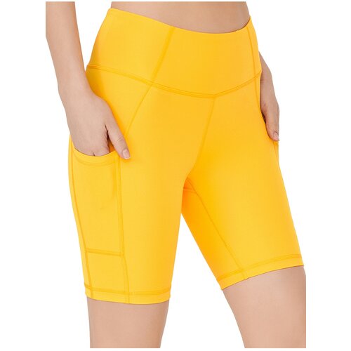 LOS OJOS Leggings - Yellow - Normal Waist Slike