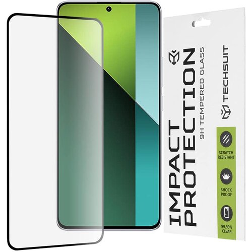 Techsuit 111D Full Cover / Full Glue Glass za Xiaomi Redmi Note 13 Pro 5G / Poco X6 &ndash; črno Cene