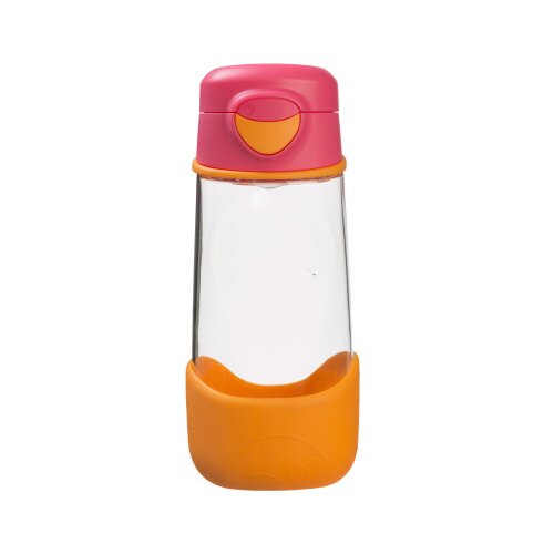 b.box Plastenka za pitje Sport 450 ml – rožnata/oranžna Cene