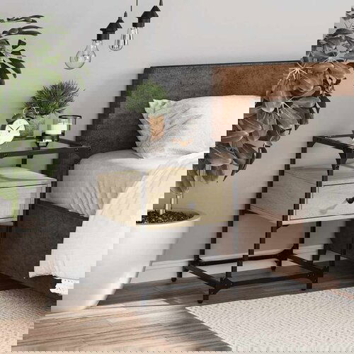 Furnova Nočna omarica sonoma hrast 40x40x55 cm inženirski les, (21927171) Slike