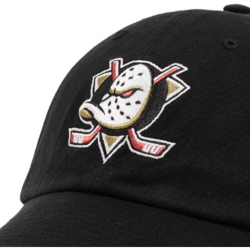 47 Brand Kape s &amp;scaron;iltom NHL Anaheim Ducks Cap Črna Slike