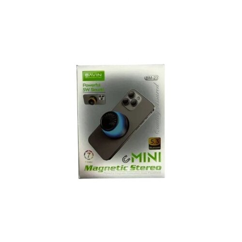 BAVIN magnetic blth stereo zvučnik crna BM-23 Cene