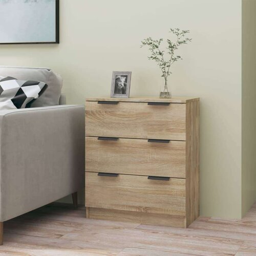  Komoda boja hrasta sonome 60 x 30 x 70 cm od konstruiranog drva Slike