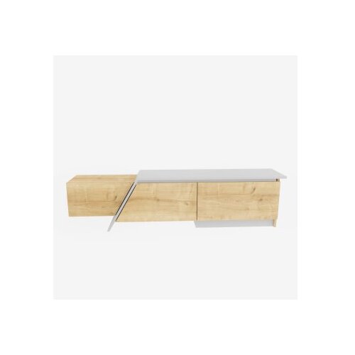 Hanah home TV komoda Zonas, 180x28,6x35 cm, Hrast Slike