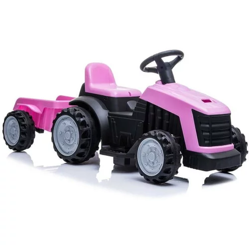 Lean_Toys LEAN TOYS traktor + prikolica 1x45W 4Ah 4186