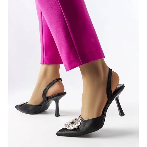 D/CEO Orange neon Lorine stiletto pumps Slike